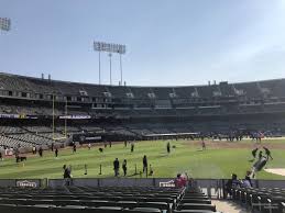 ringcentral coliseum section 144 oakland raiders