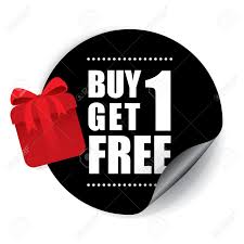 Buy one get one free hot deals listed here on priceplow! Buy 1 Get 1 Free Sticker And Tag Stock Photo Picture And Royalty Free Image Image 41930477