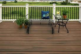 Decking can be paired with select railing and select fascia. Trex Enhance Naturals Toasted Sand Parr Lumber