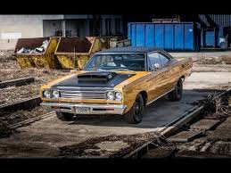 This 1969 Plymouth Road Runner 440 Is A Must See Hot Cars Plymouth Roadrunner Road Runner Black Steel Wheels