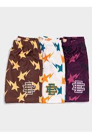 Get the lowest price on your favorite brands at poshmark. Eric Emanuel And Bape Release Basketball Shorts Capsule Basketball Shorts Bape Day Trip To Nyc