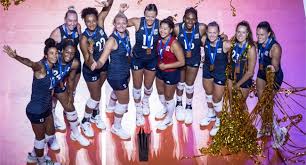 Vnl'de filenin sultanları 12.maçında yenilgisiz lider abd ile karşı karşıya geldi. Milletler Ligi Nde Sampiyon Abd Trt Spor Turkiye Nin Guncel Spor Haber Kaynagi