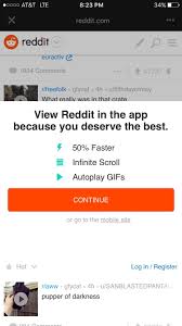 Download and save reddit video for free and without speed limit. Reddit Wants You To Download Reddit While In The App Itself Assholedesign
