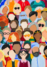 Colors Of The World Abstract Face Art Art Art Wallpaper