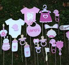15 Ideas De Decoraciones Y Accesorios Para Tu Babyshower Baby Shower Photo Booth Props Baby Shower Photos Baby Shower Photo Booth