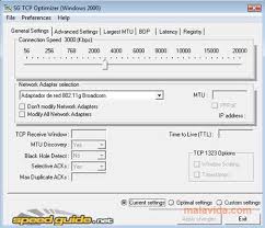 Isp's and nic's, the best solution is to turn off all. Sg Tcp Optimizer 4 0 9 Download For Pc Free