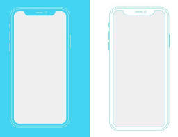 Free Outlined Iphone X Psd Mockup Titanui Mockup Psd Mockup Mockup Free Psd