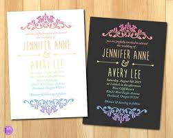 Please Wait Rainbow Wedding Theme Rainbow Wedding Wedding Invitations