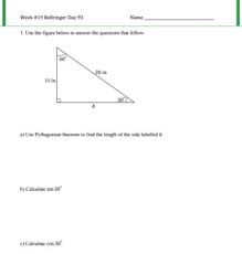 Algebra i chapter 4 practice workbook answer key from glencoe geometry chapter 4 worksheet answers , source:yumpu.com. Application Of Trigonometric Ratios Lesson Plan G Srt C 8 By Algebra1teachers