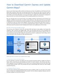 The world never stands still, and neither should you. How To Download Garmin Express And Update Garmin Maps Gpsupdateonline Flipbook By Gps Update Online Fliphtml5