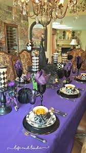 The Witch Is In Halloween Tablescape Spooky Halloween Decorations Halloween Table Settings