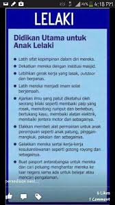 Didik Anak Lelaki Pendidikan Psikologi Perkembangan Disiplin Anak