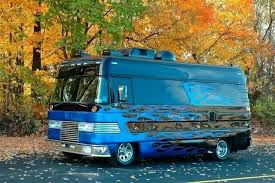 Image result for Blue 1970 Motor Home