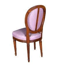 Set Of Four Neoclassical 18th Century Upholstered Dining Chairs In Pink France Dining Chairs Upholstered Dining Chairs Painted Side Chair