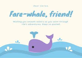 • here how to perform visual moving card tutorial. Free Printable Farewell Card Templates To Personalize Online Canva