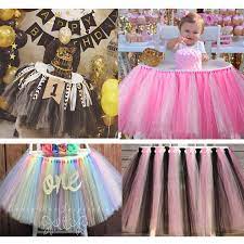 Ranging from electronic gadgets to paper works and lights, everything is included in this massive collection of baby shower tutu. Baby Shower Decorations Tutu Dress Decor Pink Tulle Skirt Sweet Table Romantic Party Favor Baby Birthday Chair Cover Boys Girls Table Skirts Aliexpress