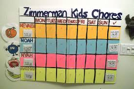 Make Your Own Chore Chart With Items Around The House