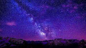 Sky Purple Atmosphere Galaxy Night Starry Night Starry Sky Night Sky Mountain Range Milky Way Purple Galaxy Wallpaper Galaxy Wallpaper Galaxies Wallpaper