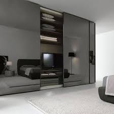 13 Genius Mirror Tv Design For Living Room Https Www Onechitecture Com 2017 11 28 13 Ge Wardrobe Design Bedroom Mirrored Wardrobe Doors Bedroom Closet Design