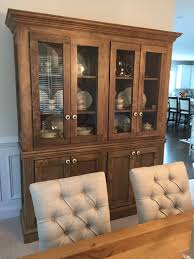 Hutch custom pine hutch w/glass doors. Rh Inspired Shanty Hutch Sideboard Glass Doors Ana White