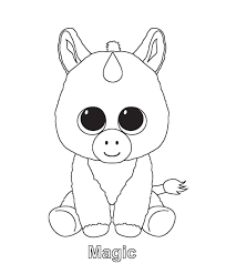 Beanie Boos Coloring Pages Awesome Unicorn Coloring Pages Beautiful Ty Beanie Boo Coloring Pages An Baby Unicorn Pictures Of Beanie Boos Unicorn Coloring Pages