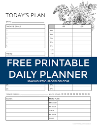Weekly planner template free printable. Free Printable 2021 Planner Making Lemonade