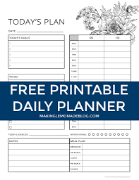 Free planner printables that can be personalized online before you print. Free Printable 2021 Planner Making Lemonade