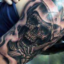 The grim reaper represents death. Top 63 Grim Reaper Tattoo Ideas 2021 Inspiration Guide