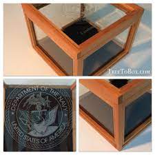 Navy Hat Box Military Hat Box Military Gifts Hat Display Ideas