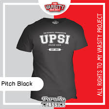 Universiti pendidikan sultan idris) adalah salah sebuah universitas di malaysia. Upsi Universiti Pendidikan Sultan Idris Classic Varsity Premium T Shirt Short Sleeve My Varsity Project Originals Shopee Malaysia