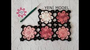 Bahar Cicekleri Motifli Yelek Motif Yapimi Crochet Lace Tig Isleri Kanavice Ornekleri Orgu