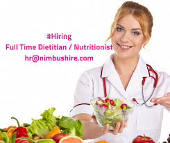 Hiring Full Time Dietitian Share Resume Hr Nimbushire Com Dietitian Job Hunting Nutritionists