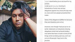 Jun 04, 2021 · interestingly now, even without his shades, strangers still recognise bancho, who works as an it project manager. Dee Kosh Apologises For Inappropriate Texts Will Do Everything He Can To Be Better