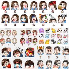 Global emotes are emotes that every user on twitch has access to, while custom emotes are specific to a given channel, unlocked by subscribing to that channel. Devy29 I Will Create Cute Custom Twitch Emotes Sub Badges Chat Sticker For 15 On Fiverr Com Twitch Halloween Party Diy Drawing Tutorial