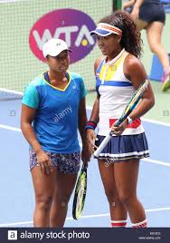 The player's striking exotic appearance comes from her. With Her Sister Naomi Stockfotos Und Bilder Kaufen Alamy