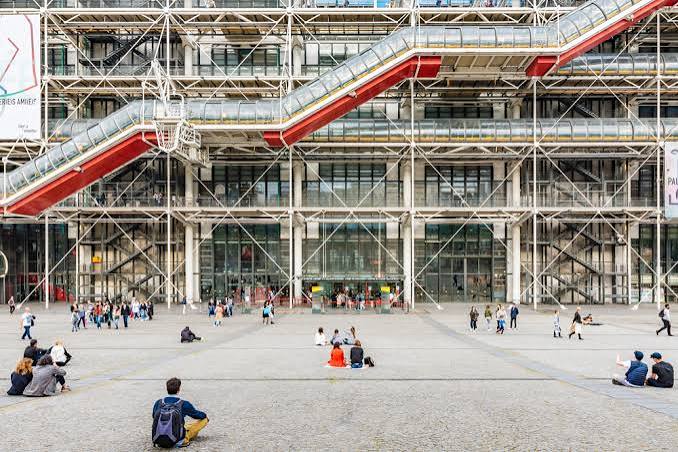 Exterior view of Centre Pompidou