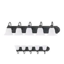 Satco 5 Globe Bathroom Vanity Light Bar Bath Fixture Frosted Glass Bulbs Included Bronze Discontinued No Longer Available In 2020 Vanity Light Bar Bathroom Vanity Lighting Bath Fixtures