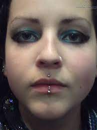 Labret Nose Hoop Medusa Top Lip Piercing Lip Piercing Labret