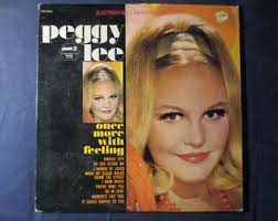 PEGGY LEE, Once More With FEELING, Peggy Lee Record, Peggy Lee Album, Peggy  Lee Lp, Jazz Record, Vinyl Record, Vintage Records, 1967 Records