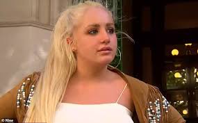 Arrange the orange slices and malteser bunnies on top of the blondie; Burlesque Dancer Named Blondie Who Is Accused Of Grooming A 13 Year Old Boy Flashes Her Boobs Daily Mail Online