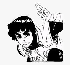 Rock lee & his ninja pals. Rock Lee Black And White Rock Lee Naruto Manga Hd Png Download Kindpng