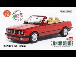 1 43 Scale 1987 Bmw 325i Cabriolet 90210 By Minichamps Diecast Kelly Taylor Played By Jennie Garth Youtube