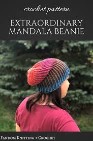 See more ideas about lion brand patterns, knitting patterns, knitting. Extraordinary Mandala Beanie Crochet Pattern Fandom Knitting Crochet