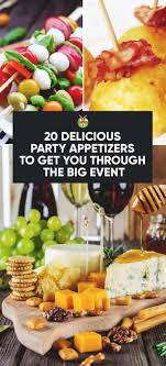 Today's video is all about food for the holidays, whether you're hosting or attending a party, it's always nice to serve and contribute with some fun. 20 Delicious Party Appetizer Recipes To Get You Through The Big Event