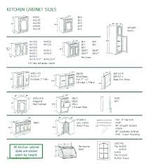 kitchen cabinet sizes chart standard unique good looking of