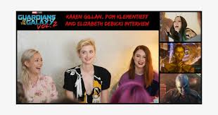 She chased the thieving guardians from one end of the galaxy to the next, leading entire battalions against the small band of galactic heroes. Karen Gillan Pom Klementieff And Elizabeth Debicki Marvel S Guardians Of The Galaxy Vol 2 Prelude Transparent Png 678x381 Free Download On Nicepng
