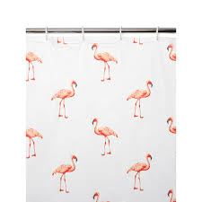 George Home Flamingo Shower Curtain Shop By Colour Asda Direct Flamingo Shower Curtain George Home Shower Curtain