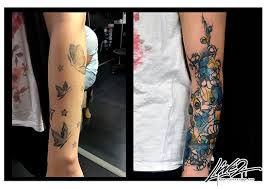 Pigmentstattooandpiercing (@pigmentstattooandpiercing) ноя 15 2016 в 3:49 pst. Cover Up Tattoos Live2tattoo Graphic Abstract Watercolor Tattoos