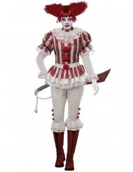 Übe für deinen armwurf und stelle dir jetzt schon dein selbstgemachtes kostüm zusammen, wenn du beim nächsten karneval aufsehen. Killer Clown Kostume Und Masken Fur Erwachsene Und Kinder Horrorklinik De