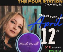 This weekend's schedule: •FRIDAY 4/11 @puebloviejo.livingston Livingston,  TX 6pm •SATURDAY 4/12 SpringFest presented by Sealy Historical Society  Sealy, TX 12pm then…. FULL BAND SHOW The Pour Station Cleveland, TX 9pm  **$10 at